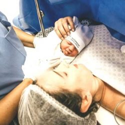 Baby birth with normal delivery process