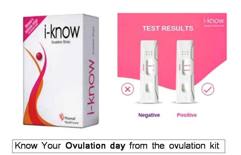 know your ovulation day from the ovulation kit